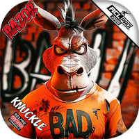 Knuckle | Bad A Graffiti | ACL PRO Razor Cornhole Bags