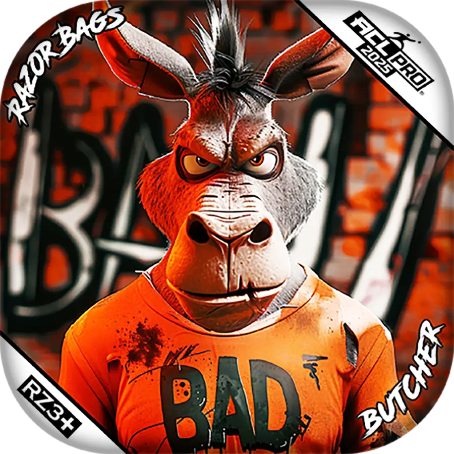 Butcher | Bad A Graffiti | ACL PRO Razor Cornhole Bags