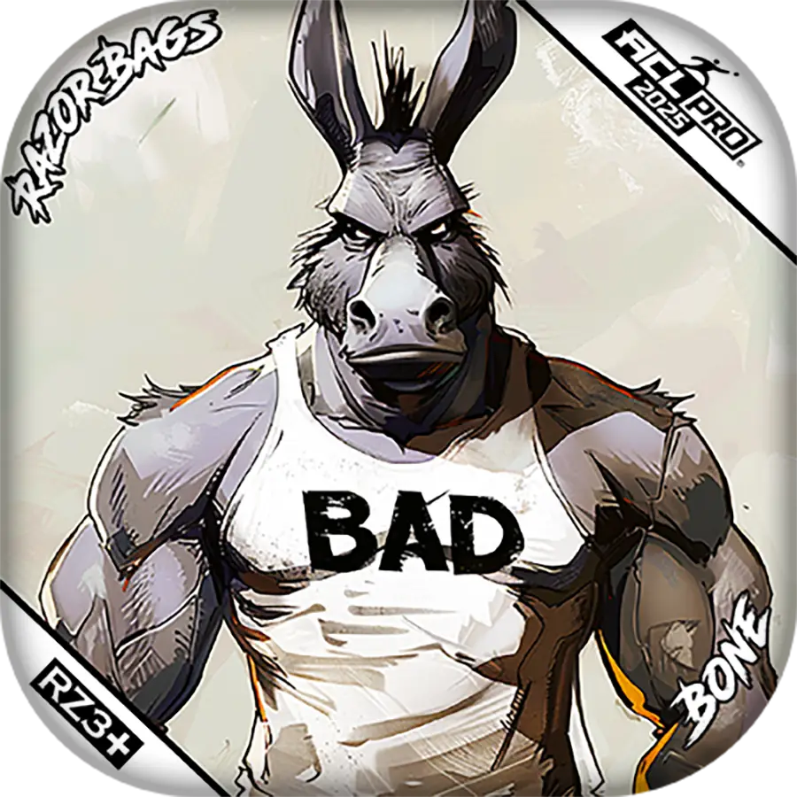 Bone | Bad Ass Muscles | ACL PRO Razor Cornhole Bags