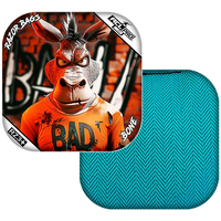 Bone | Bad A Graffiti | ACL PRO Razor Cornhole Bags