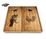Barnyard Cornhole Boards - Pro Solution Lite Series