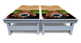 Baseball Theme Cornhole Boards - All Weather Series