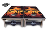 Beach Sunset Cornhole Boards - Pro Solution Lite Series