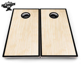 Red/Black Hole Ring Cornhole Boards - Pro Solution Elite Series