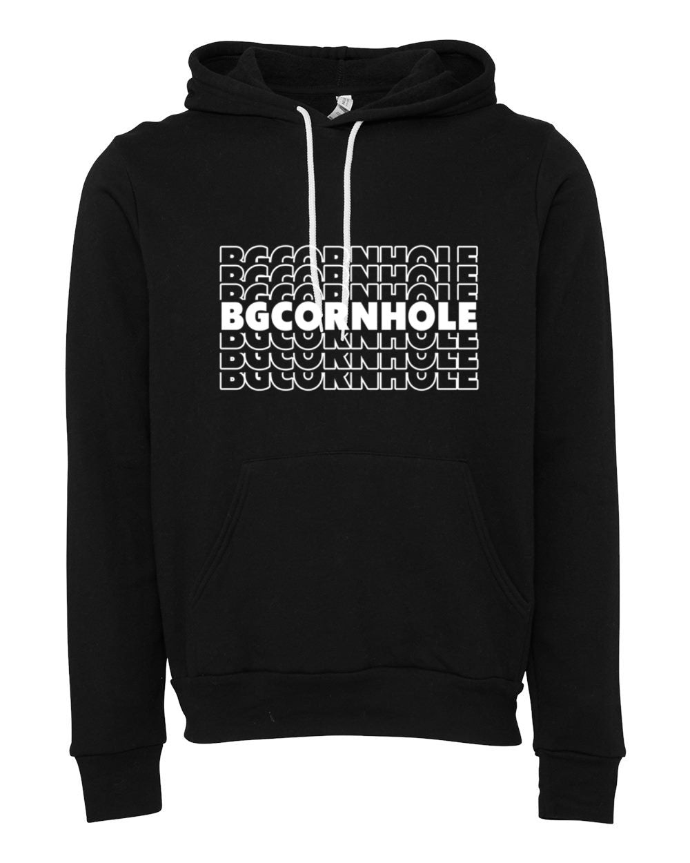 BG Cornhole Fleece Hoodie - Black