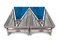 Team Color Triangle Cornhole Boards - Professional Tournament Series