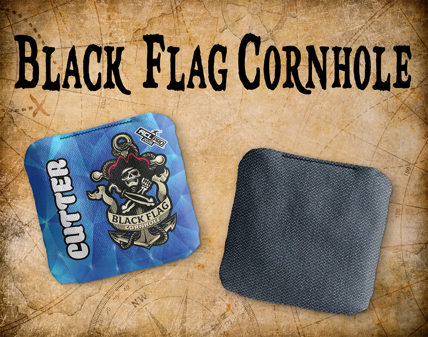 Black Flag Cornhole Cutter - Ice - ACL Pro 2026