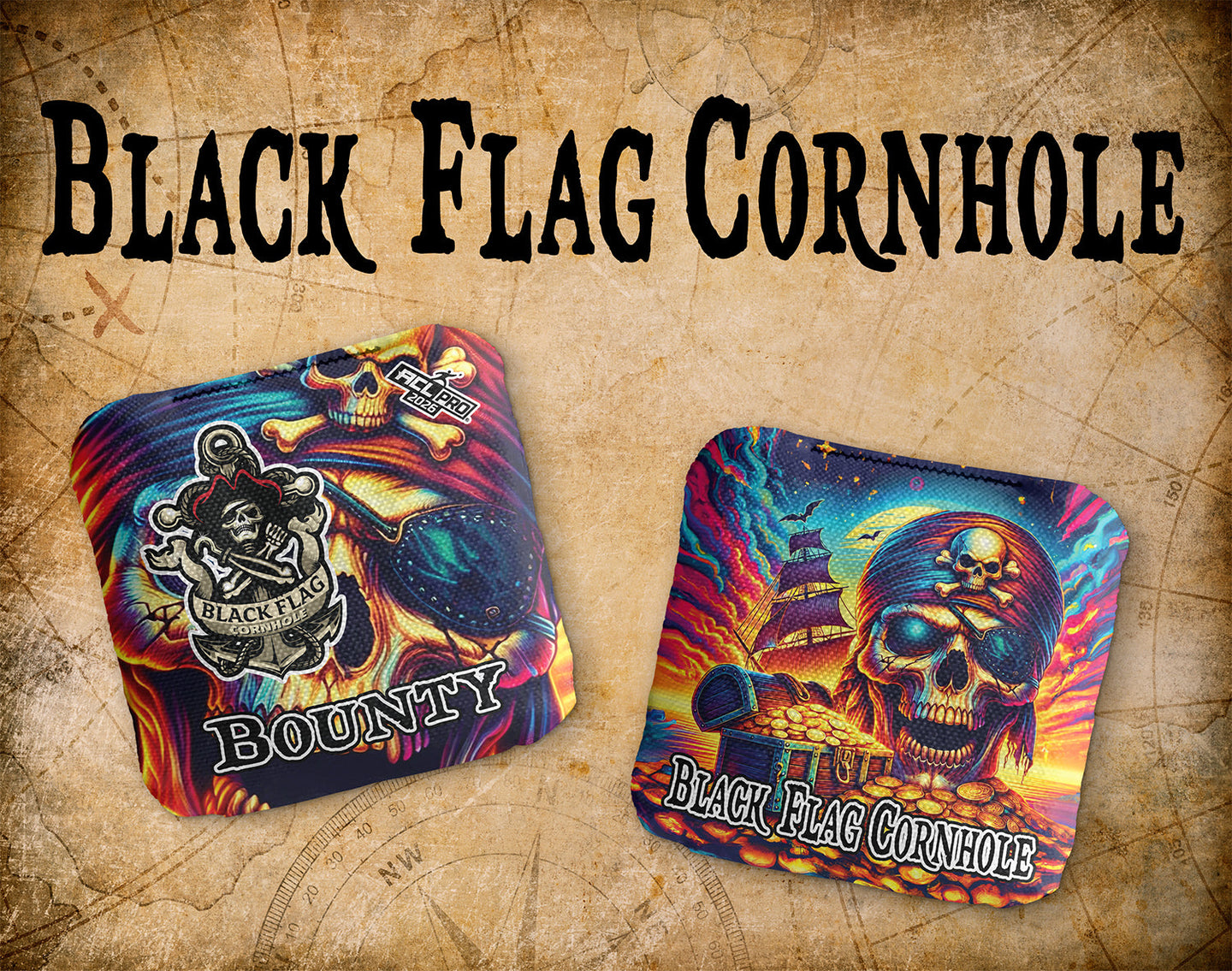 Black Flag Cornhole Bounty - Treasure Island - ACL Pro 2026