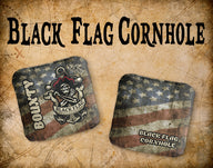 Black Flag Cornhole Bounty - Rustic Flag - ACL Pro 2026