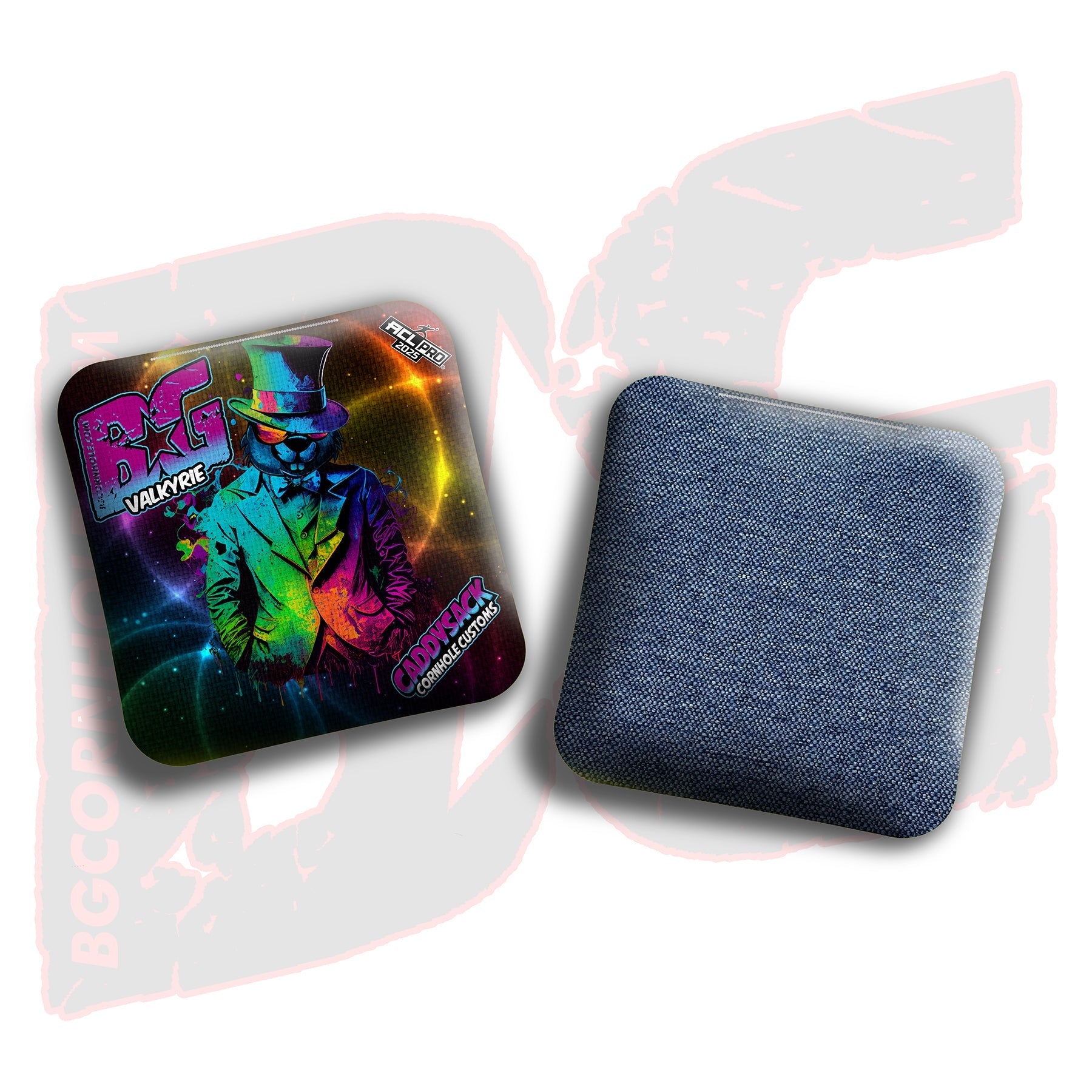 BG Cornhole 2026 Multiple Bag Models  "CaddySack Illusionist” Collab - ACL Pro Stamped Cornhole Bags - SET OF 4 BAGS