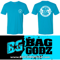 BG Cornhole Logo Unisex Tri-Blend Tee - Multiple Colors