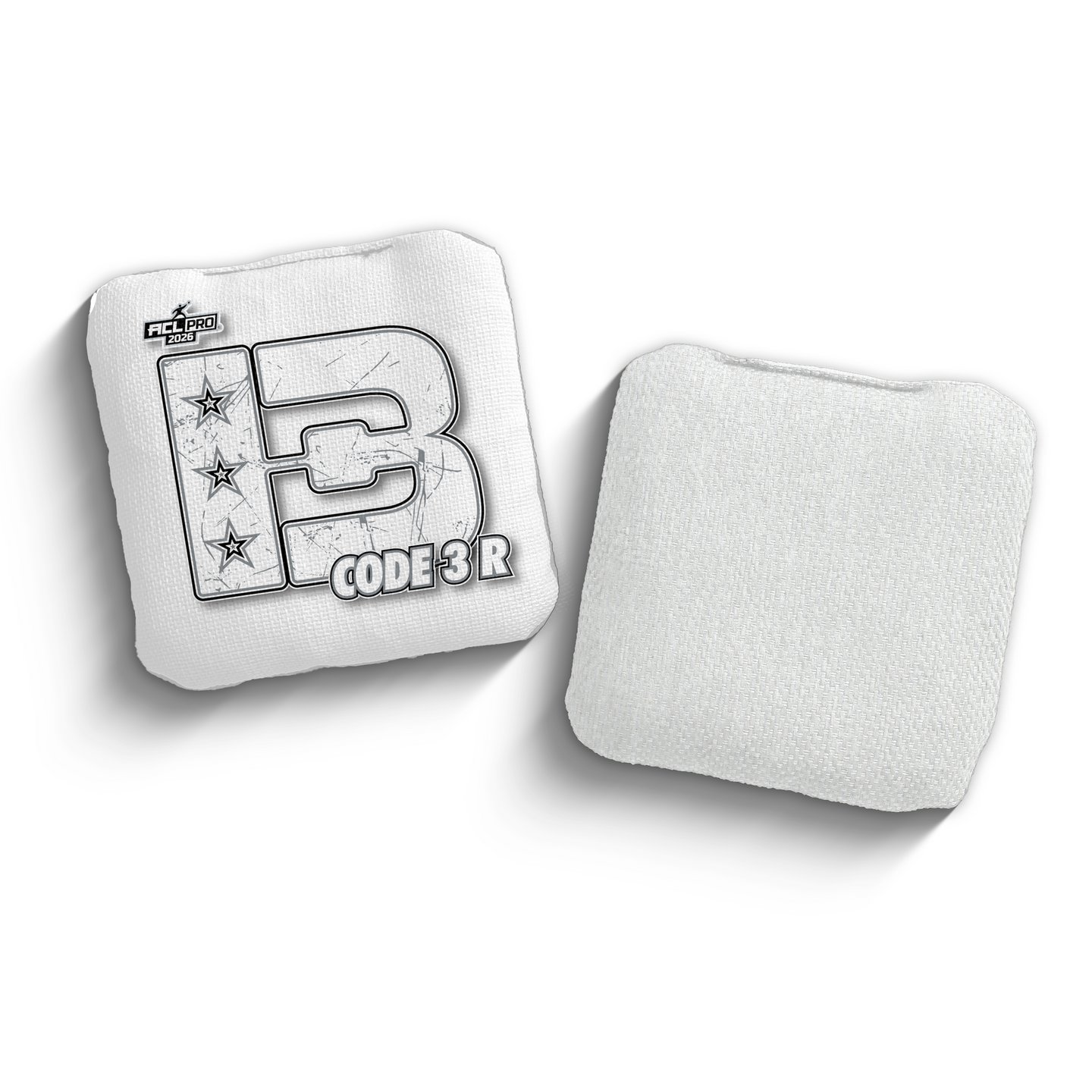 2026 Brotherhood Cornhole Code 3 Broadcast Edition ACL Pro Stamped Cornhole Bags