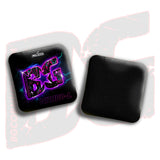 BG Cornhole 2025 BG Wizard L 4" Mini Cornhole Bags - “Cosmic Shock" - Set of 4 Bags
