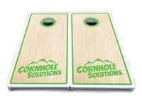 Pinstripe CS Logo Cornhole Boards - All Weather Series