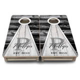 Mini Cornhole Boards - Wedding Triangle
