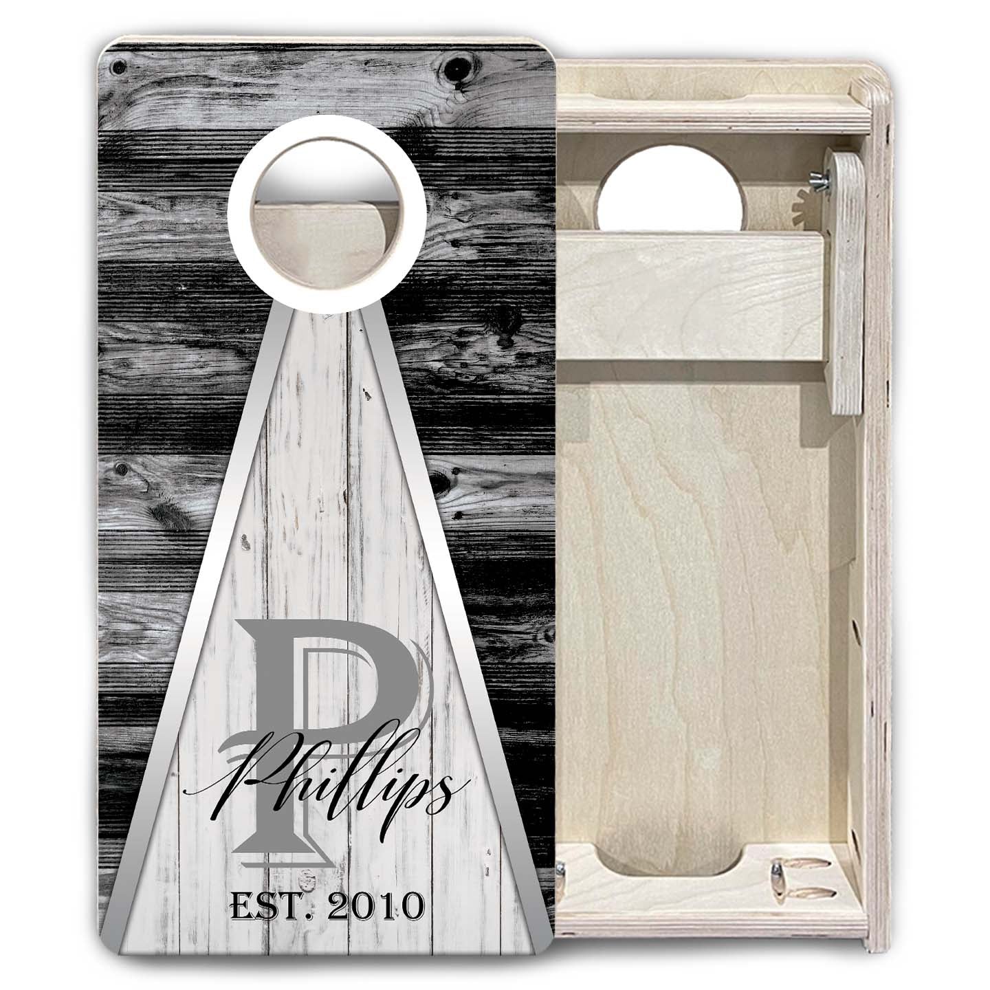 Mini Cornhole Boards - Wedding Triangle