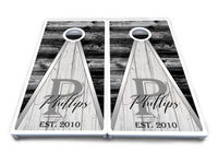 Wedding Triangle Cornhole Boards - All Weather Series