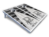 Wedding Triangle Cornhole Boards - All Weather Series