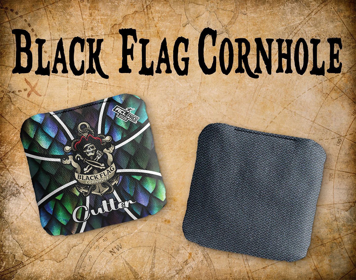 Black Flag Cornhole Cutter - Dragon Scale - ACL Pro 2026