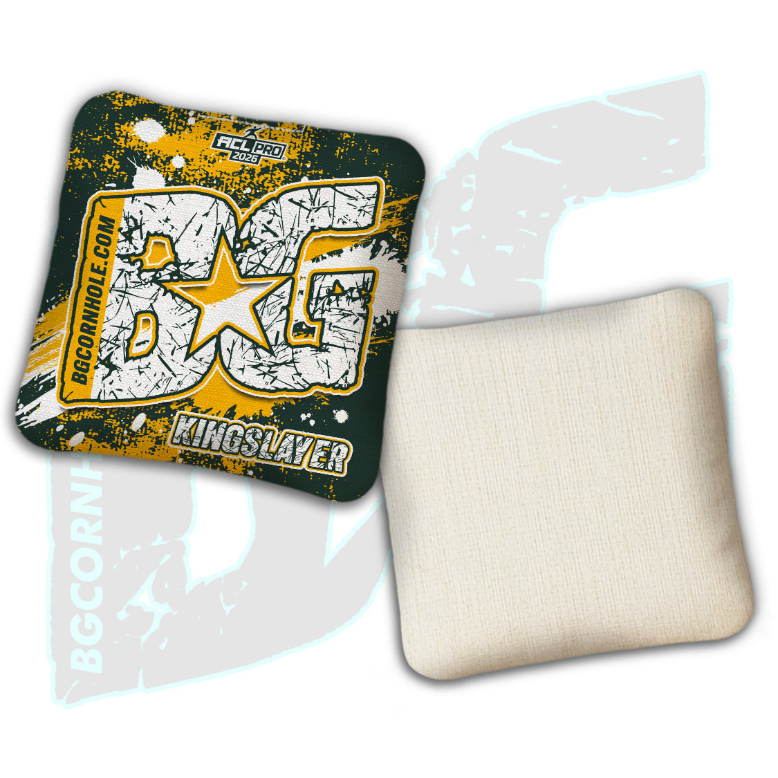 2026 BG Multiple Bag Models "Playoffs" - ACL Pro Stamped Cornhole Bags - SET OF 4 BAGS - BG Cornhole
