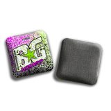 BG Cornhole 2025 BG Wizard 4" Mini Cornhole Bags - “MULTI SPLATTER” - Set of 4 Bags