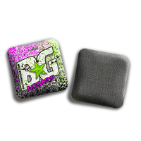 BG Cornhole 2025 BG Wizard 4" Mini Cornhole Bags - “MULTI SPLATTER” - Set of 4 Bags