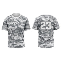 Killshots Cornhole Sublimated Premium Sports Jersey - "Digi-Camo"