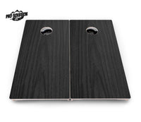 Dark Grey Wood Cornhole Boards - Pro Solution Lite Series
