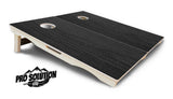 Dark Grey Wood Cornhole Boards - Pro Solution Lite Series