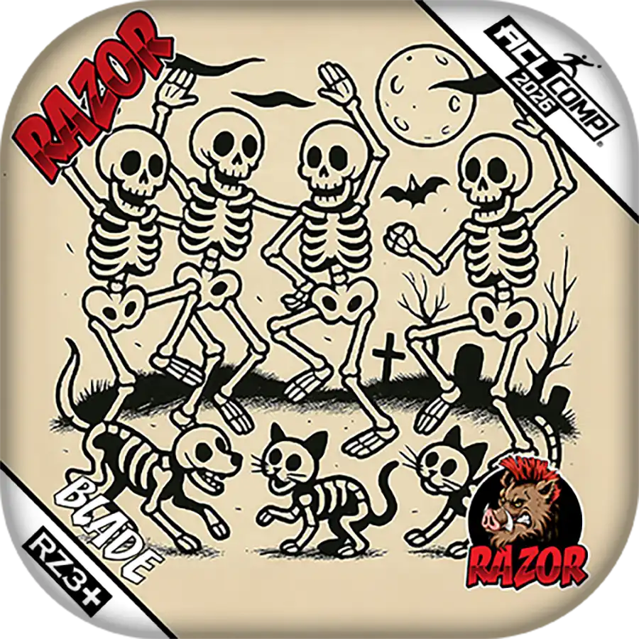 Razor Cornhole Bags | Blade | Dem Bones