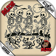Razor Cornhole Bags | Blade | Dem Bones