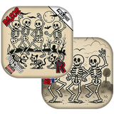 Razor Cornhole Bags | Boss Hog | Dem Bones