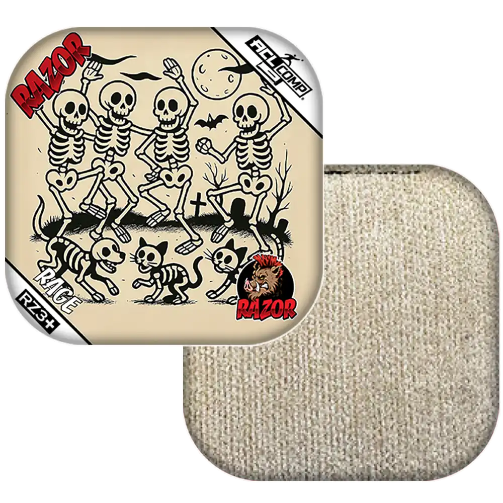 Razor Cornhole Bags | Rage | Dem Bones
