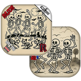 Razor Cornhole Bags | War Pig | Dem Bones