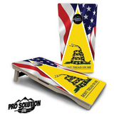DTOM Yellow Triangle Cornhole Boards - Pro Solution Lite Series