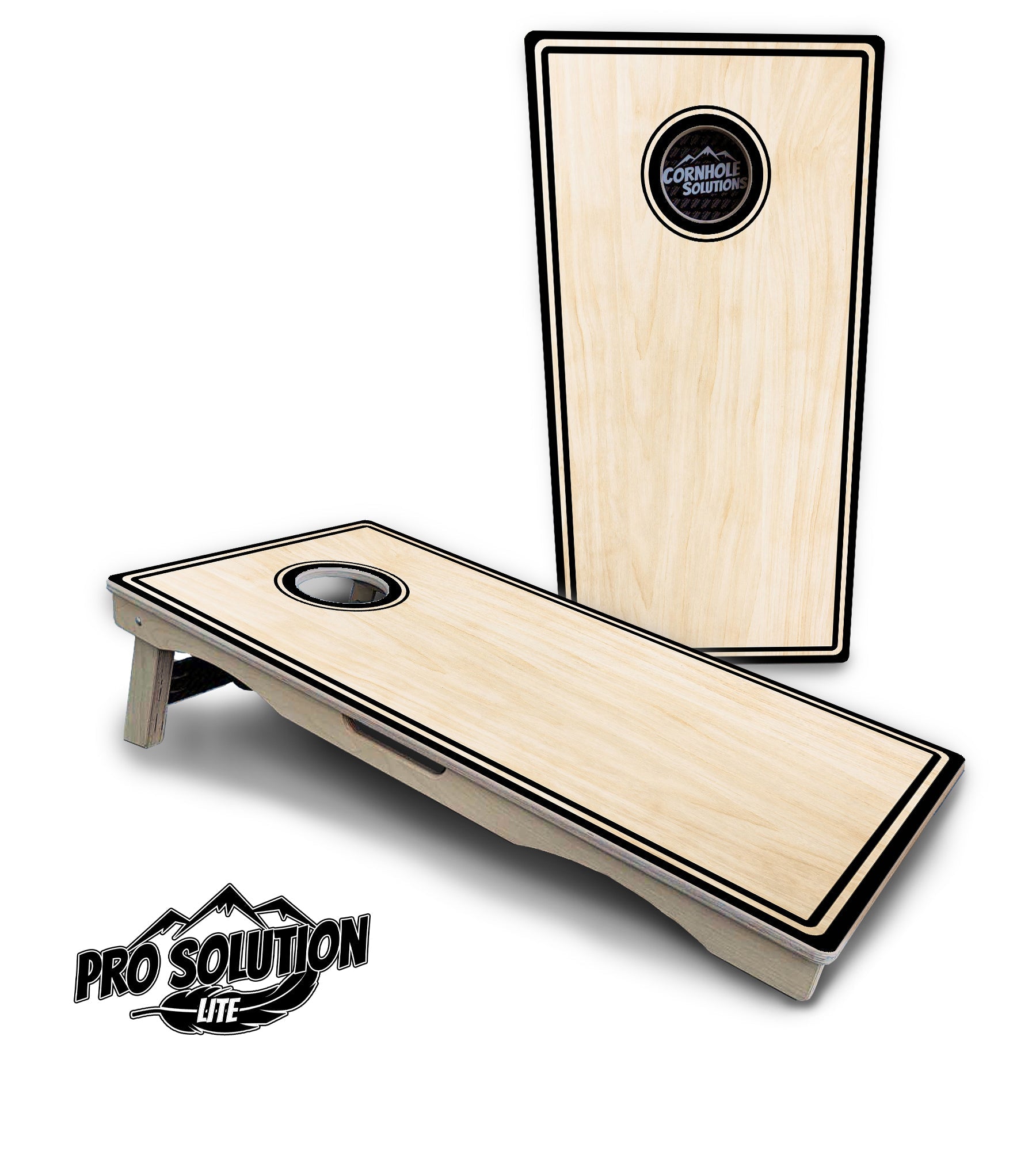 Pinstripe Cornhole Boards - Pro Solution Lite Series