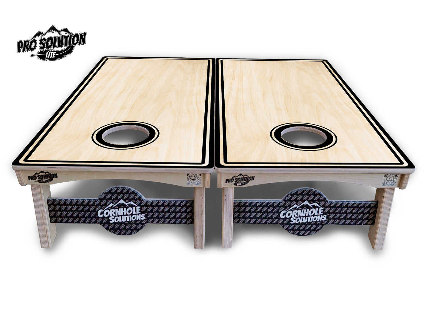 Pinstripe Cornhole Boards - Pro Solution Lite Series