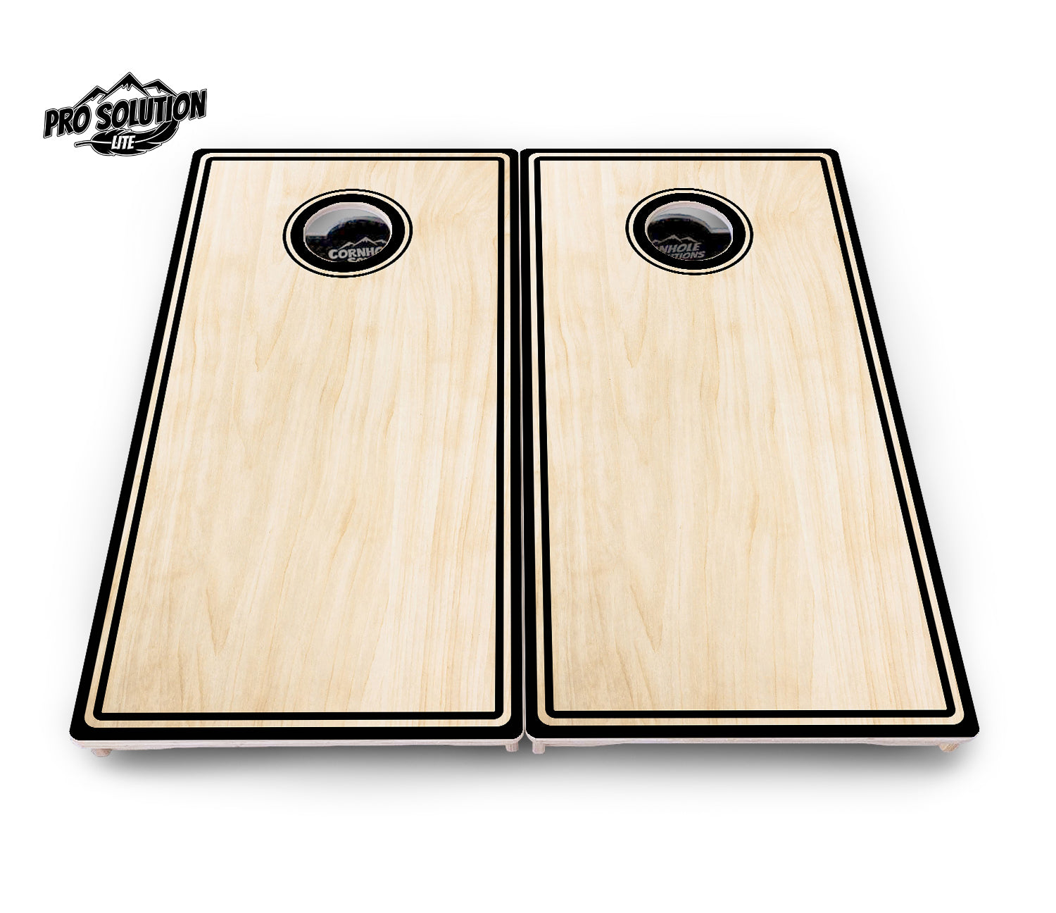 Pinstripe Cornhole Boards - Pro Solution Lite Series