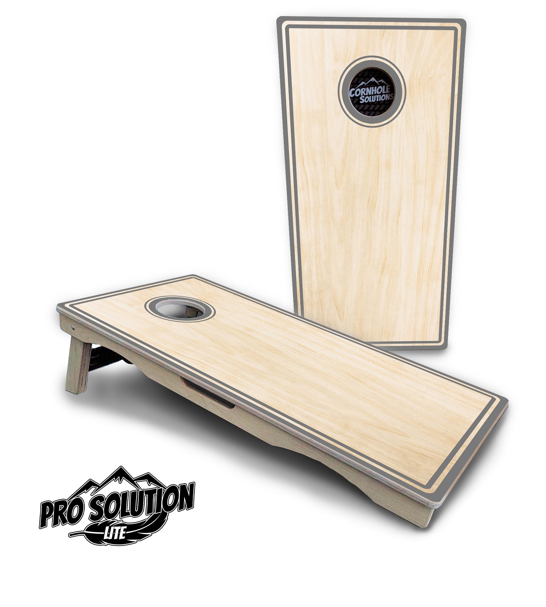 Pinstripe Cornhole Boards - Pro Solution Lite Series
