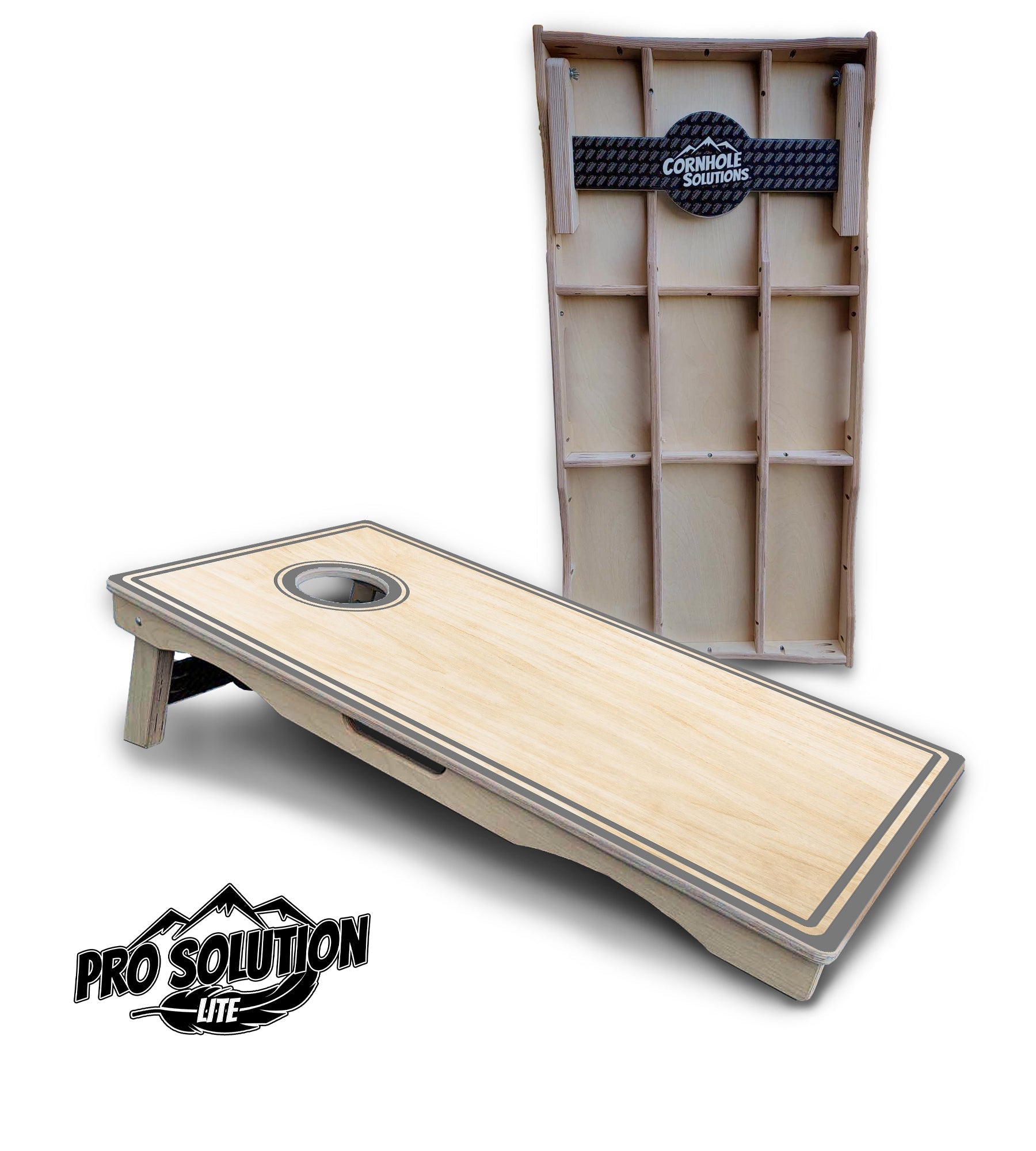 Pinstripe Cornhole Boards - Pro Solution Lite Series