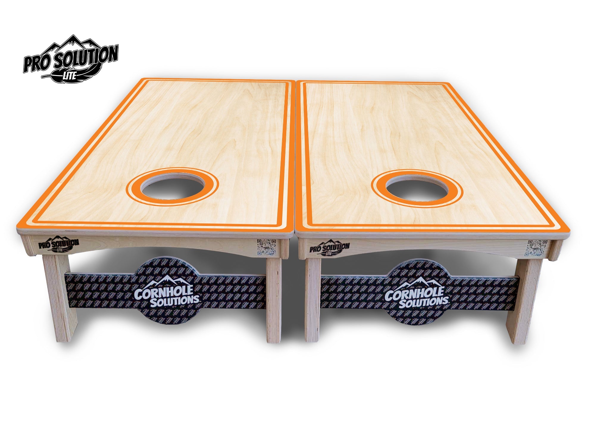 Pinstripe Cornhole Boards - Pro Solution Lite Series