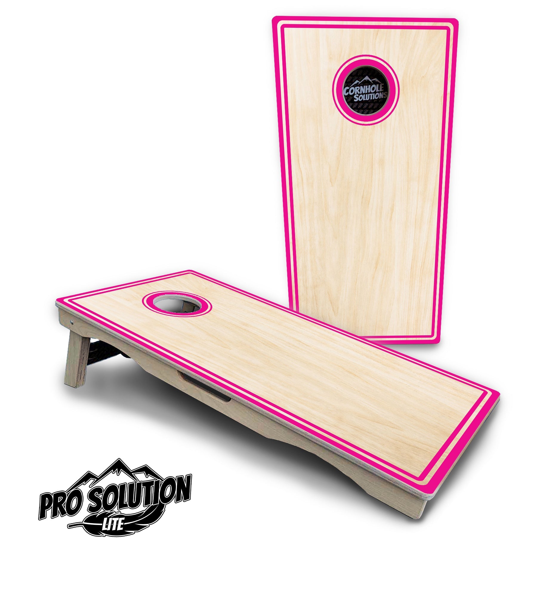 Pinstripe Cornhole Boards - Pro Solution Lite Series