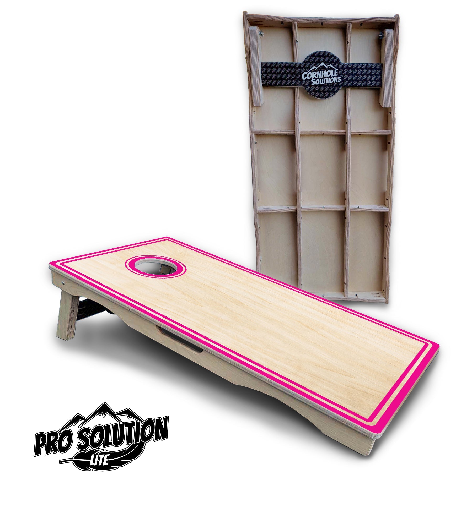 Pinstripe Cornhole Boards - Pro Solution Lite Series
