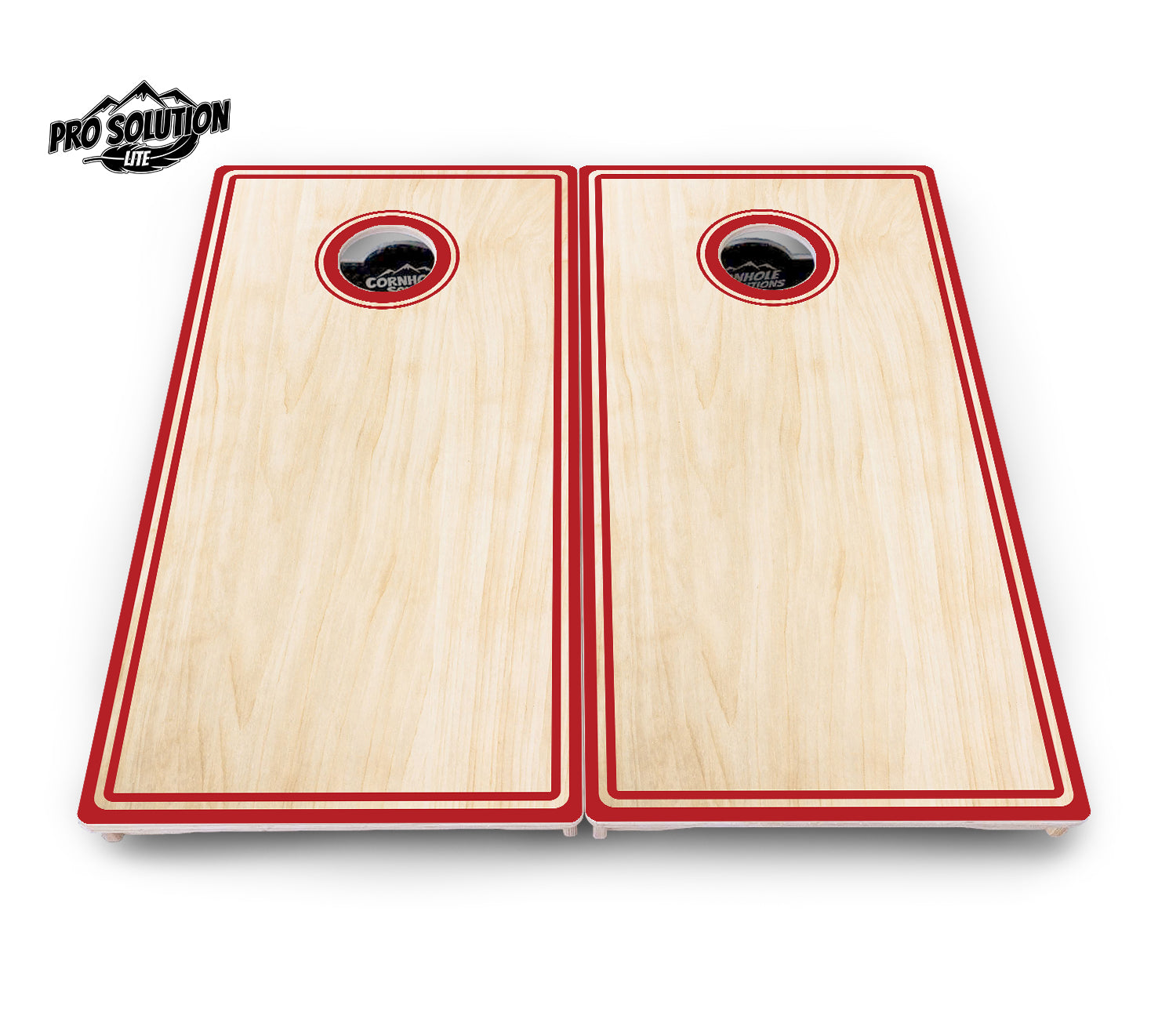 Pinstripe Cornhole Boards - Pro Solution Lite Series