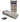 Driftwood Grey Stained Cornhole Boards - Pro Solution Lite Series