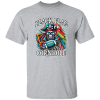 Black Flag Cornhole Football T-Shirt