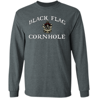 Black Flag Cornhole Long Sleeve T-Shirt