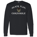 Black Flag Cornhole Long Sleeve T-Shirt