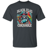 Black Flag Cornhole Football T-Shirt