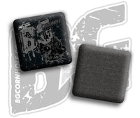 BG Cornhole 2026 Multiple Bag Models "Toss Sauce Whiteout and Blackout" Collab - ACL Pro Stamped Cornhole Bags - SET OF 4 BAGS